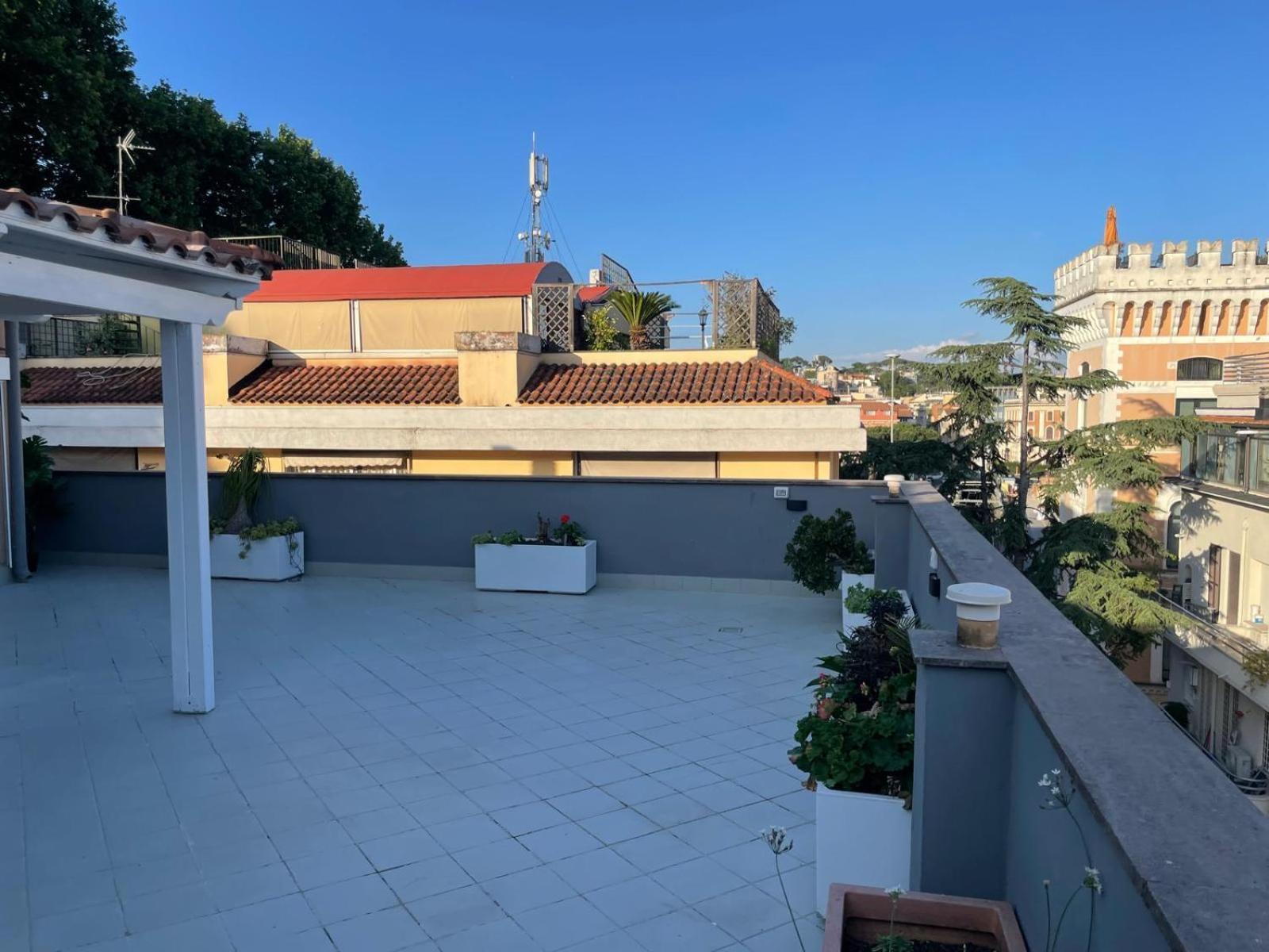Ferienwohnung Caesars Penthouse Rom Exterior foto