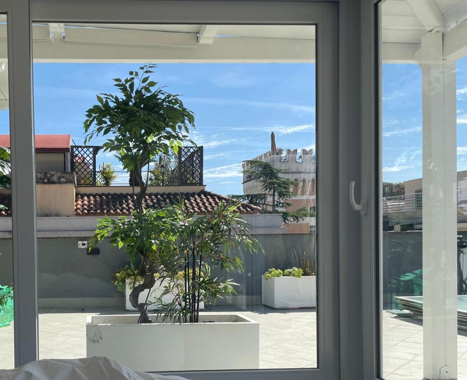 Ferienwohnung Caesars Penthouse Rom Exterior foto